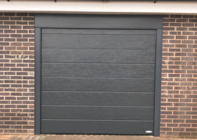electric sectional garage door