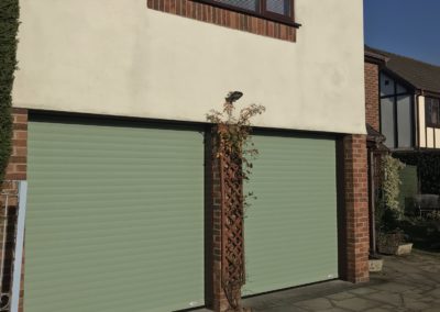chartwell green garage doors