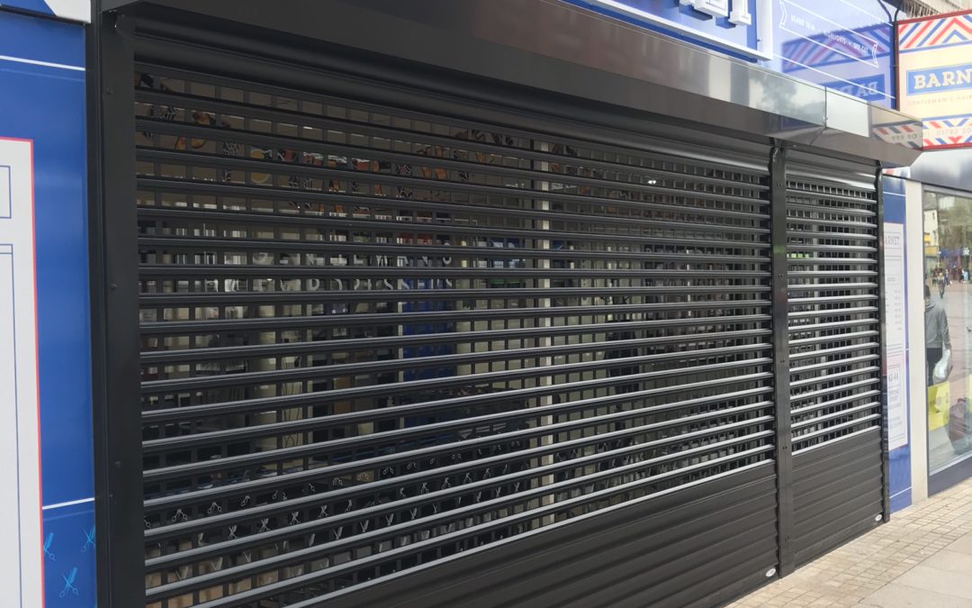 Shop front shutters – Security roller shutters
