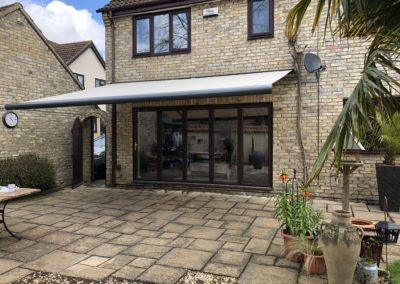 Patio sun awning